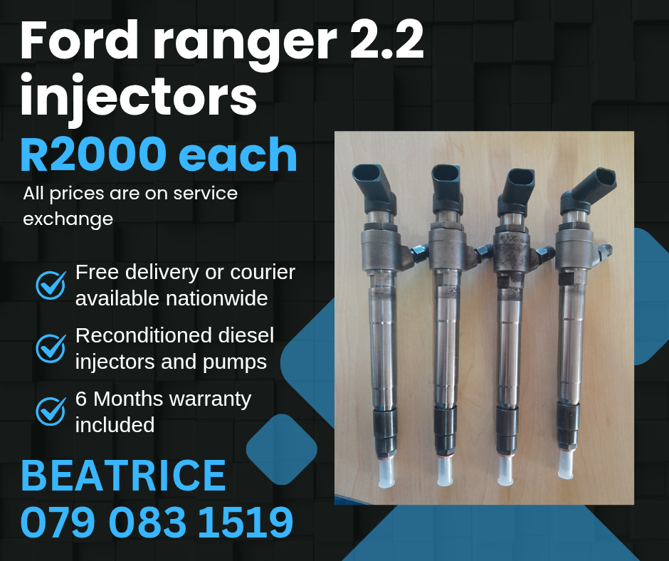 FORD RANGER 2.2 INJECTORS FOR SALE WITH WARRANTY - Private Seller FORD RANGER 2.2 INJECTORS FOR SALE WITH WARRANTY - Private Seller