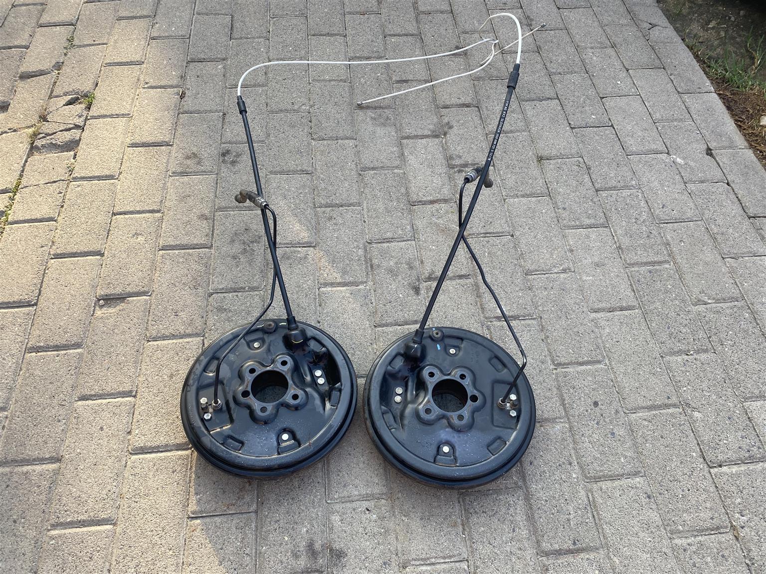 2021 VW POLO 8 REAR BRAKE DRUMS FOR SALE. IN PRISTINE CONDITION
