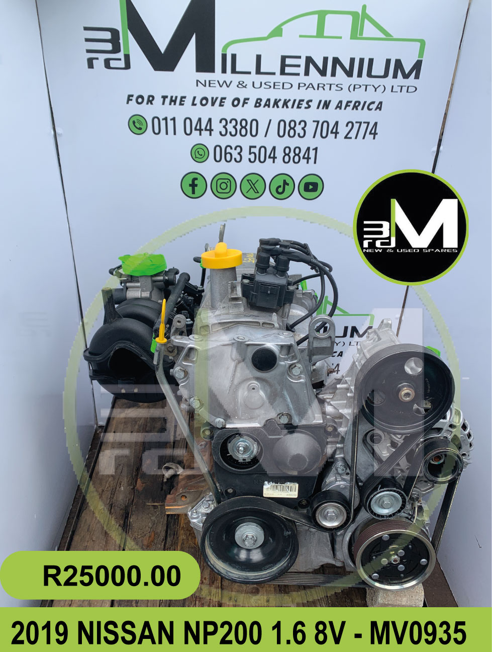 ENGINE- NISSAN NP200 - Private Seller ENGINE- NISSAN NP200 - Private Seller