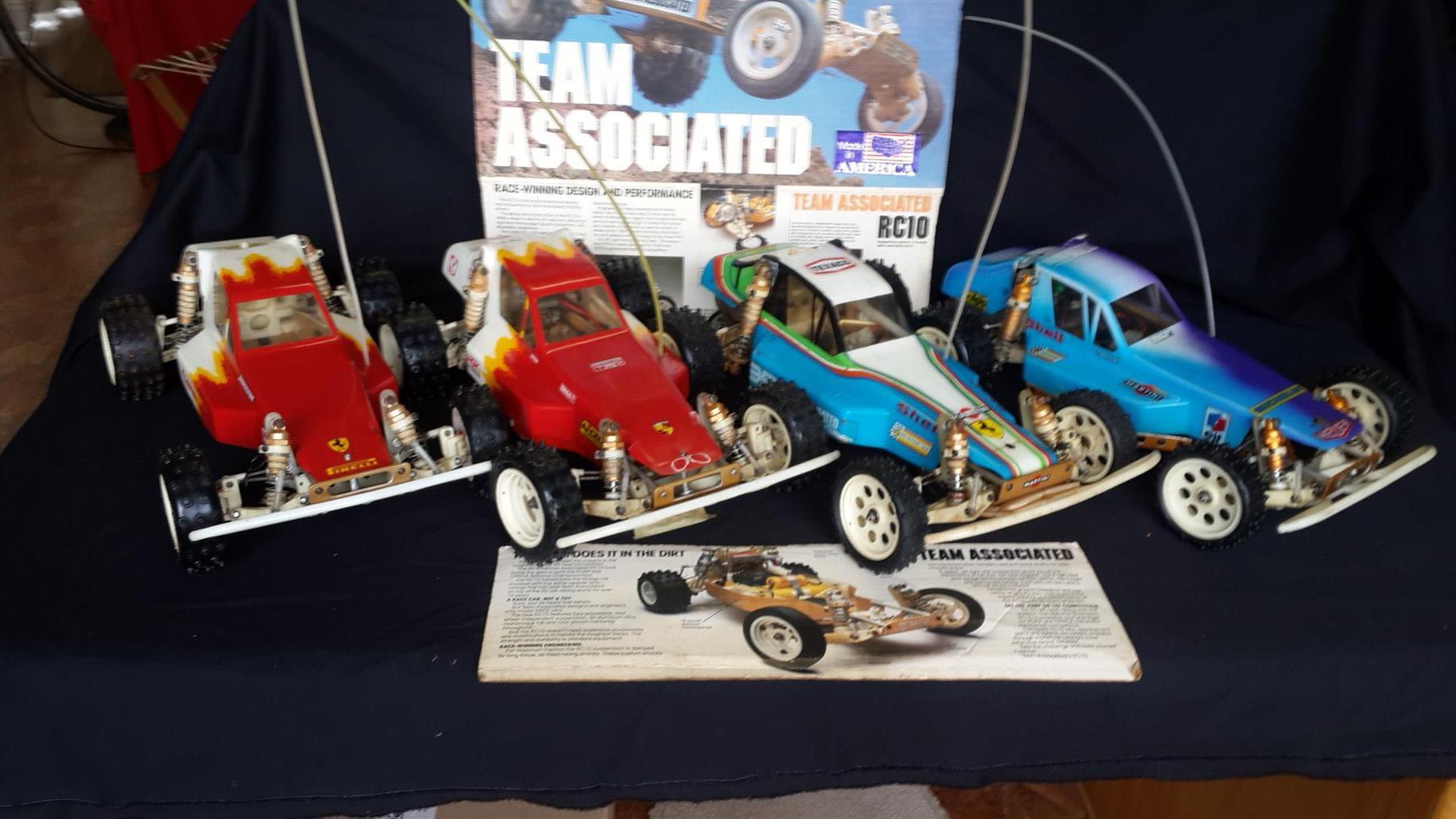RC Team Associated Collection of Off Road cars RC Team Associated Collection of Off Road cars