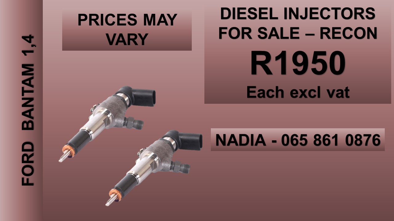 FORD BANTAM 1.4 DIESEL INJECTORS FOR SALE OR TO RECON NATIONWIDE - Private Seller FORD BANTAM 1.4 DIESEL INJECTORS FOR SALE OR TO RECON NATIONWIDE - Private Seller