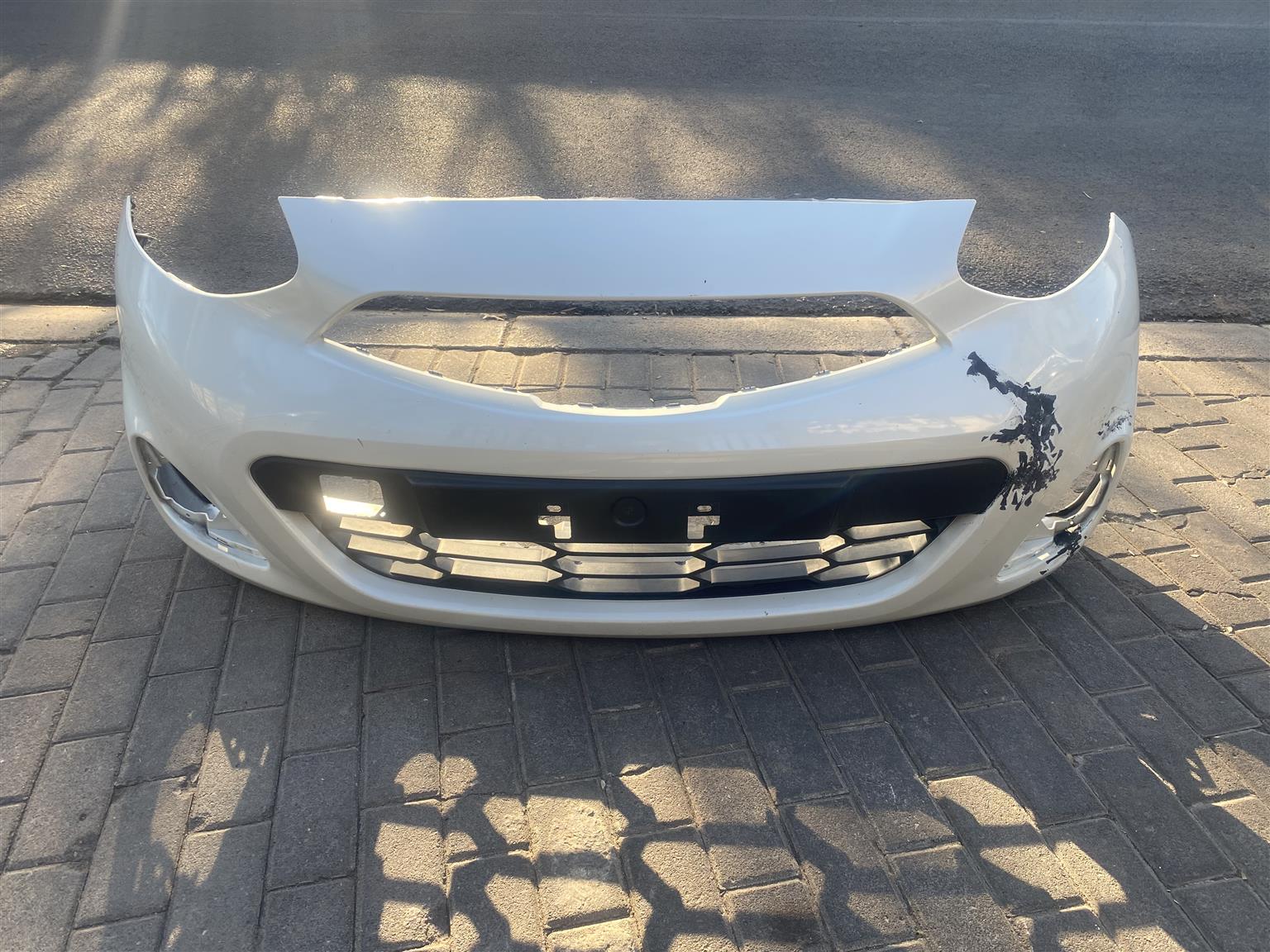2017 NISSAN MICRA ACTIVE FRONT BUMPER FOR SALE. IN EXCELLENT CONDITION