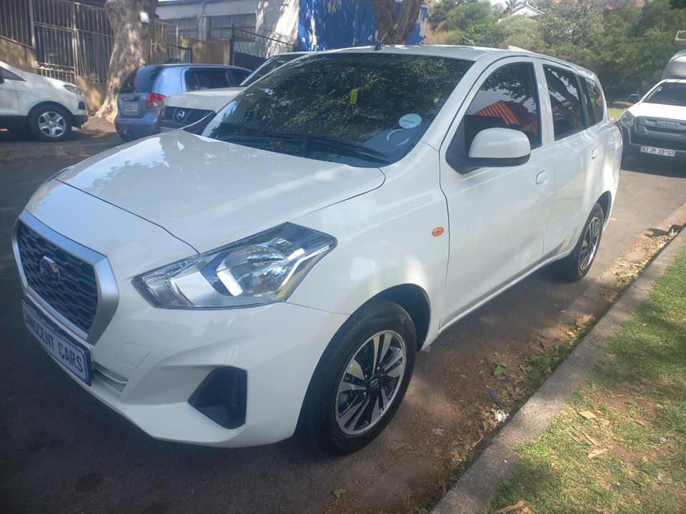 2020 DATSUN GO PLUS 1.2 PETROL, MANUAL, WHITE COLOR, MILEAGE  7SEATER, SK