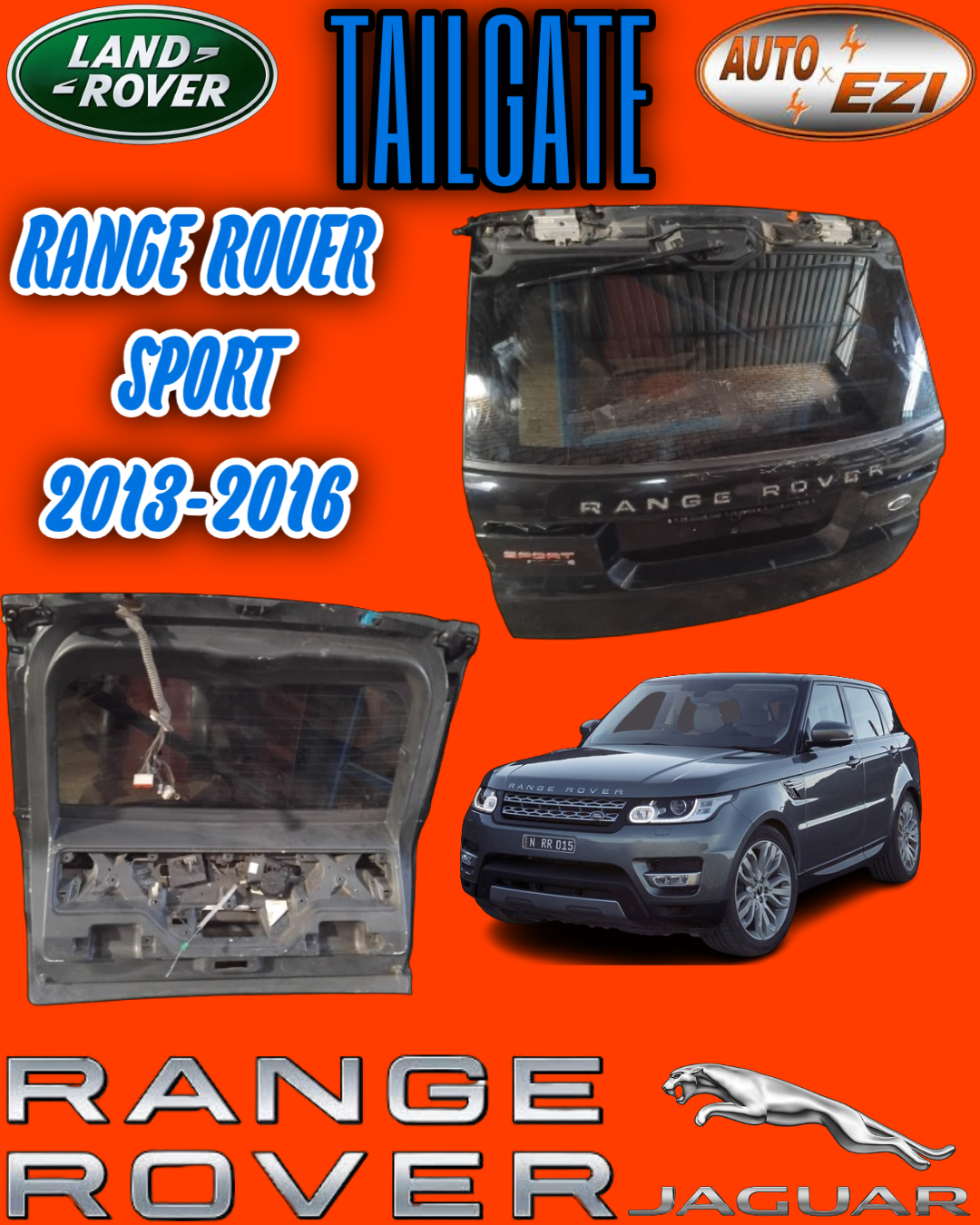 RANGE ROVER SPORT 2013-2016 MODEL TAILGATE - Private Seller RANGE ROVER SPORT 2013-2016 MODEL TAILGATE - Private Seller