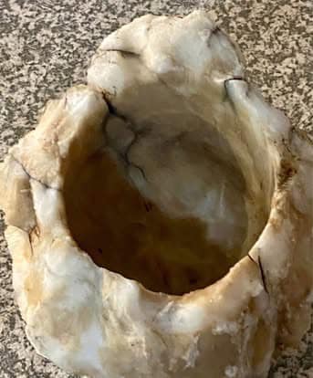 Italian Alabaster ashtray