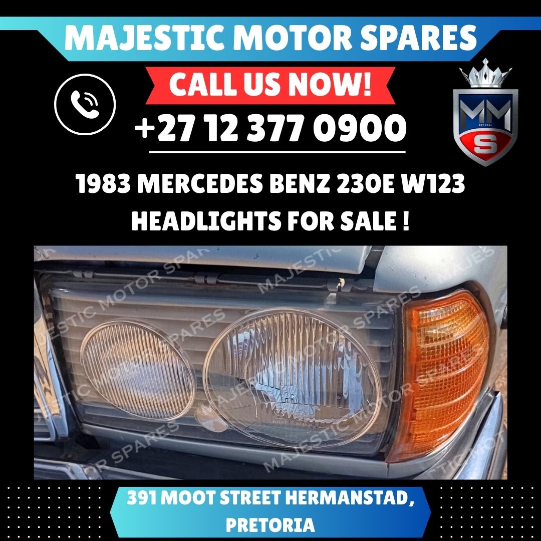 For Sale: 1983 Mercedes-Benz 230E W123 Headlights – Second-Hand! - Private Seller For Sale: 1983 Mercedes-Benz 230E W123 Headlights – Second-Hand! - Private Seller