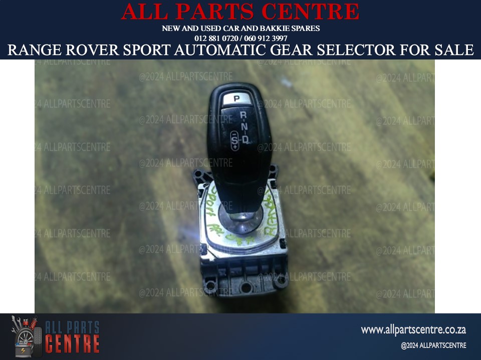 Land Rover Range Rover Sport automatic gear selector for sale used Land Rover Range Rover Sport automatic gear selector for sale used
