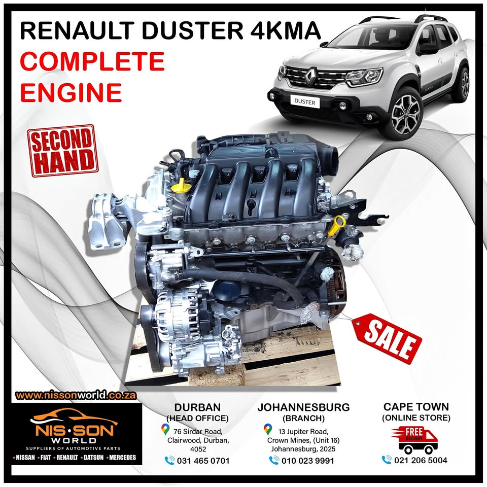 RENAULT DUSTER 4KMA ENGINES - Private Seller