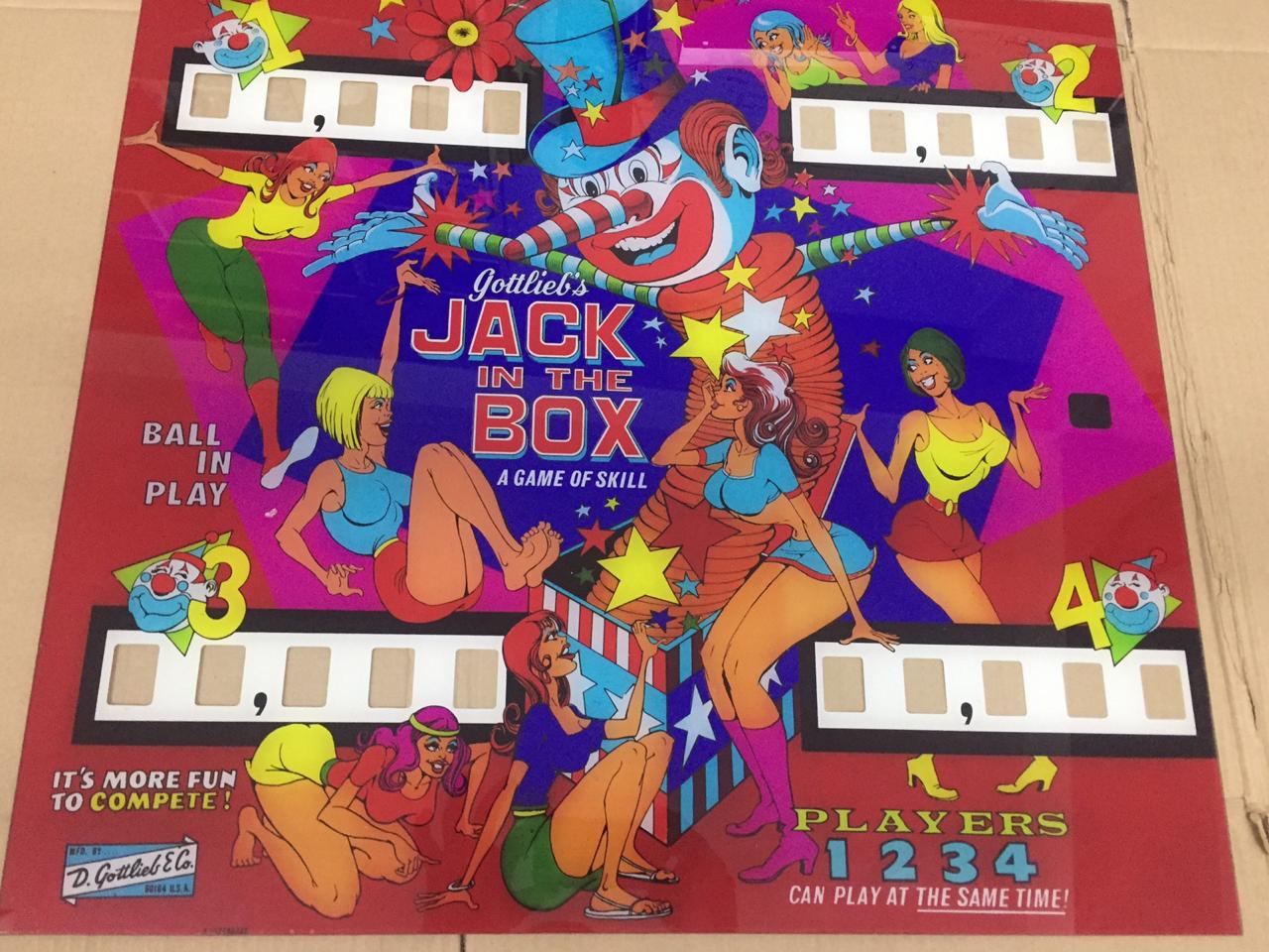 Pinball back glass for sale