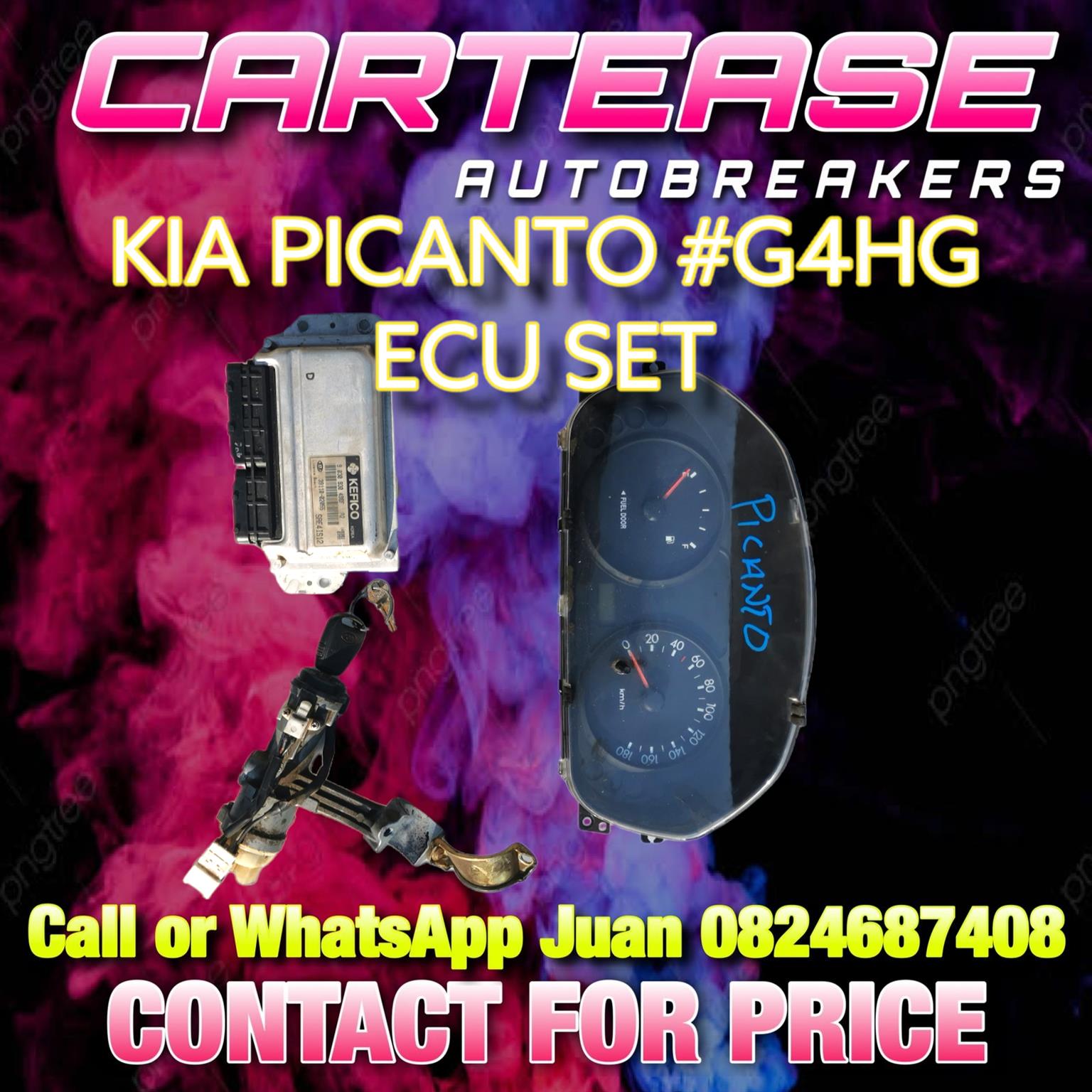 KIA PICANTO #G4HG ECU SET - Private Seller