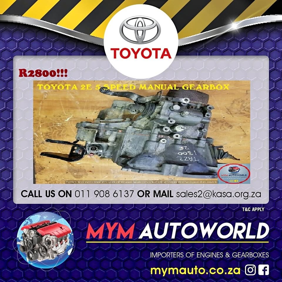 MYM IMPORTERS OF USED TOYOTA GEARBOXES - Private Seller MYM IMPORTERS OF USED TOYOTA GEARBOXES - Private Seller