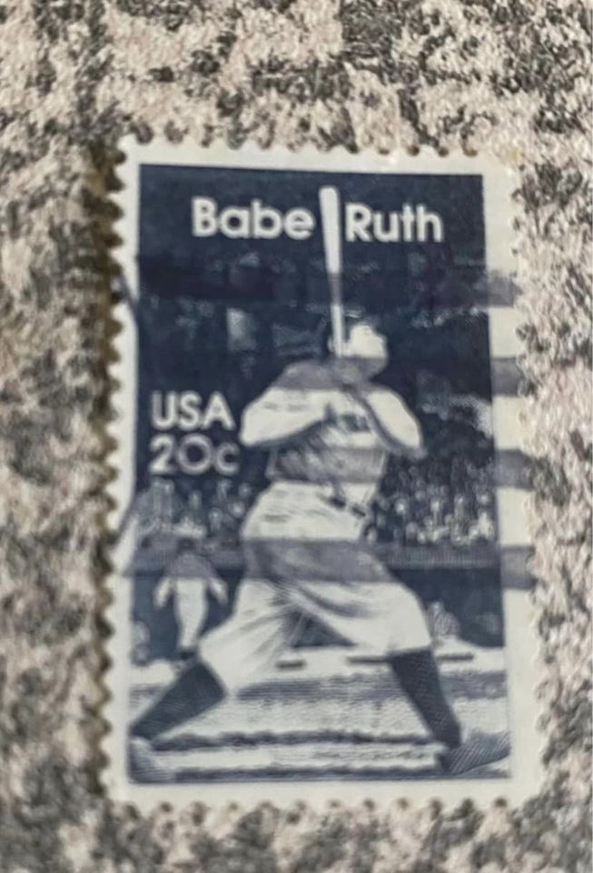 Stamp - Babe Ruth USA stamp