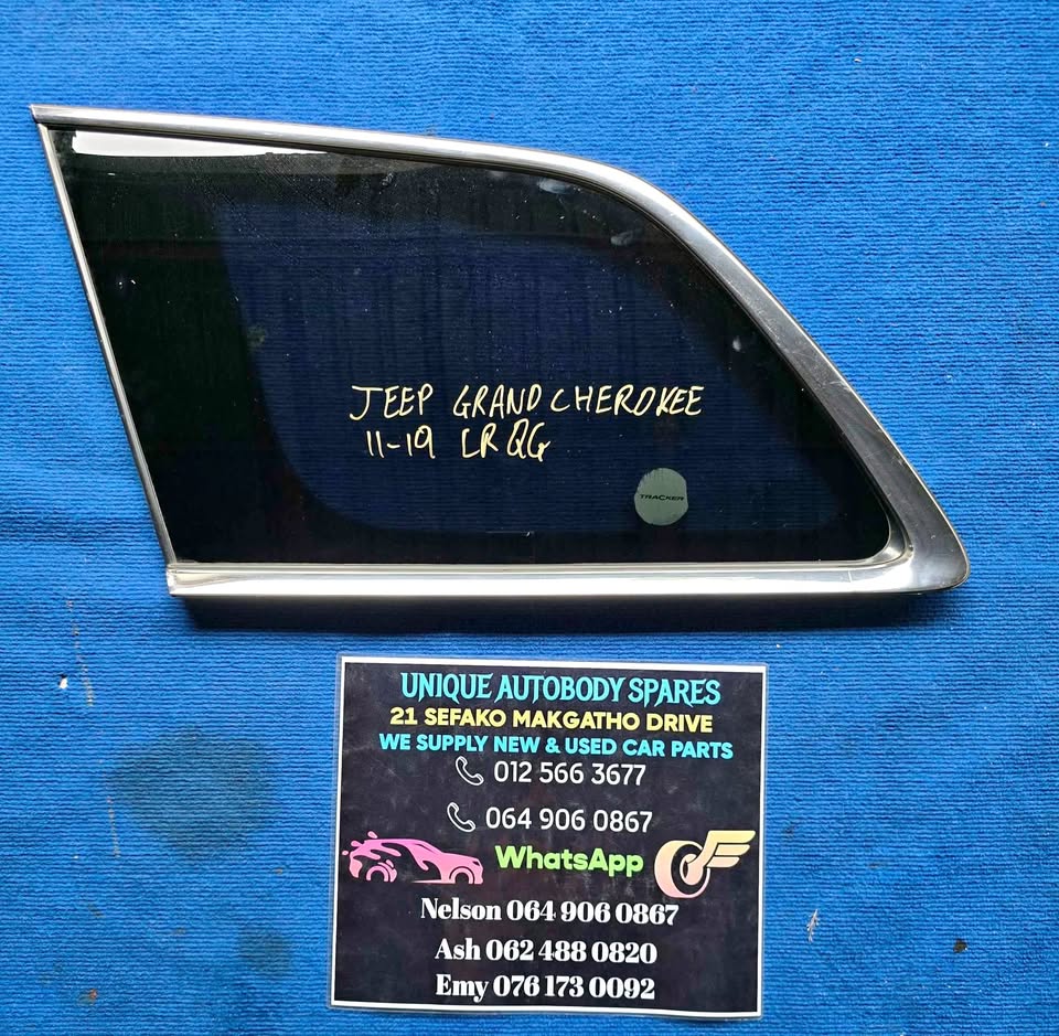 Jeep Grand Cherokee Left Rear Quarter Glass