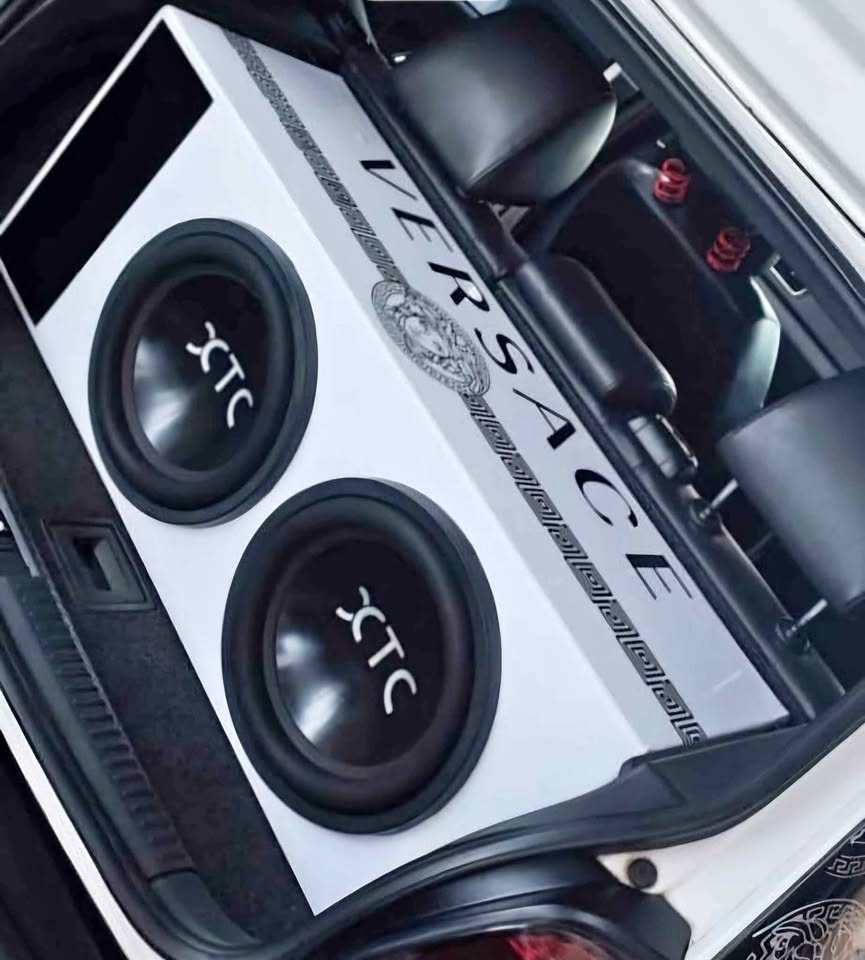 Custom made subwoofer box Custom made subwoofer box