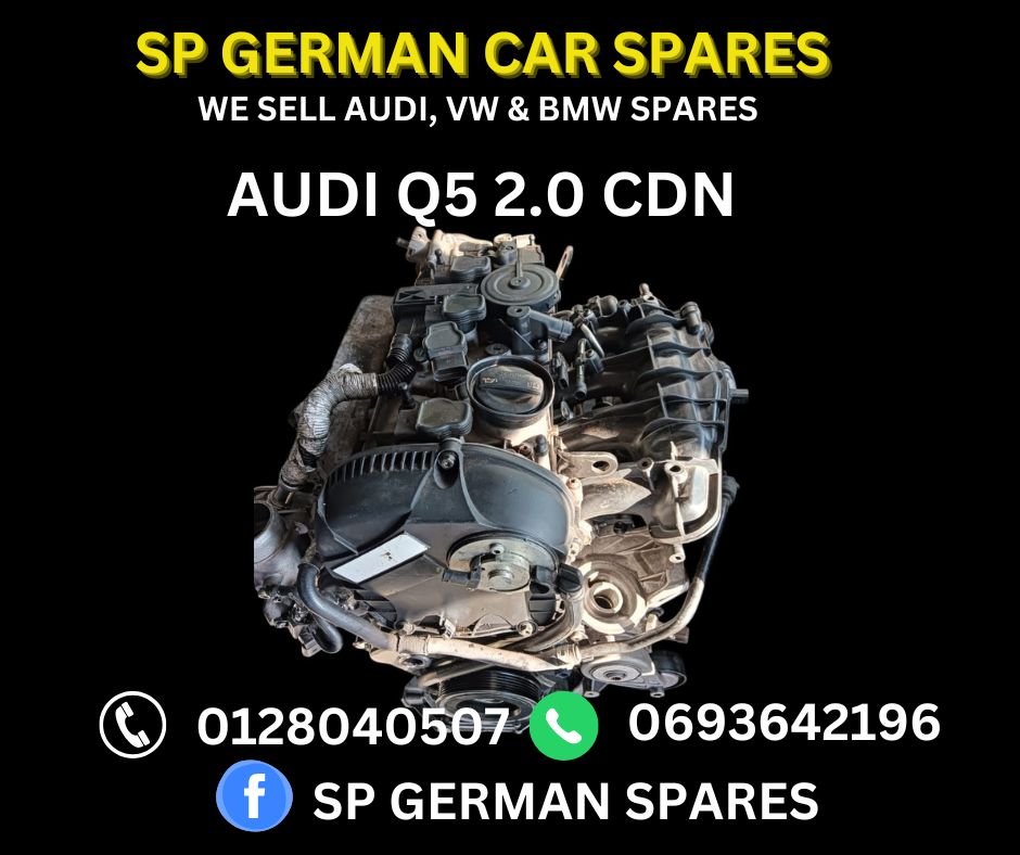 AUDI Q5 2.0 CDN Complete Engine - Private Seller AUDI Q5 2.0 CDN Complete Engine - Private Seller