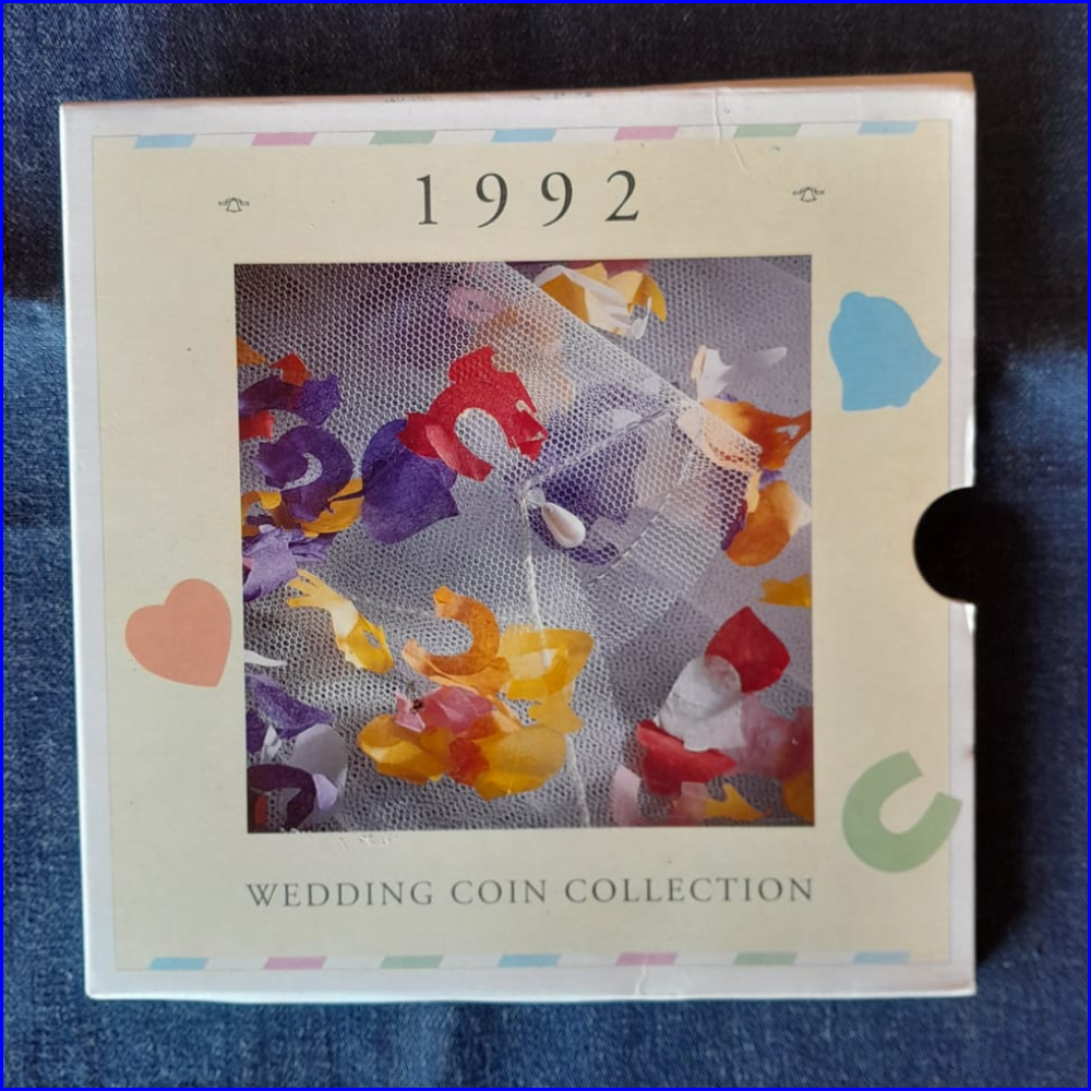 1992 Wedding Coin Set Charles and Diana