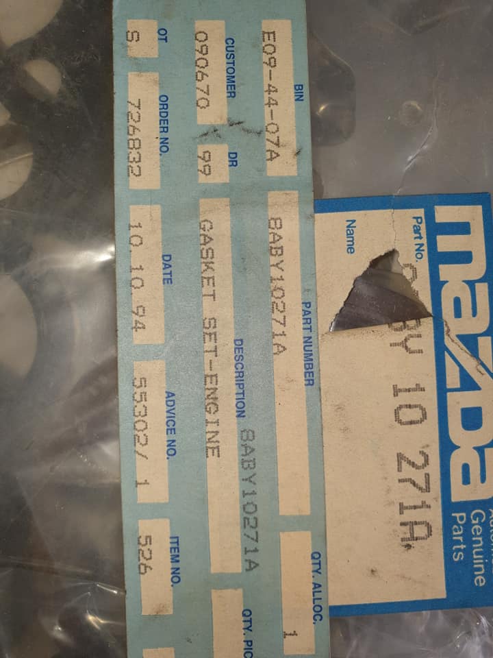 Mazda b6 1.6 head set - Private Seller Mazda b6 1.6 head set - Private Seller