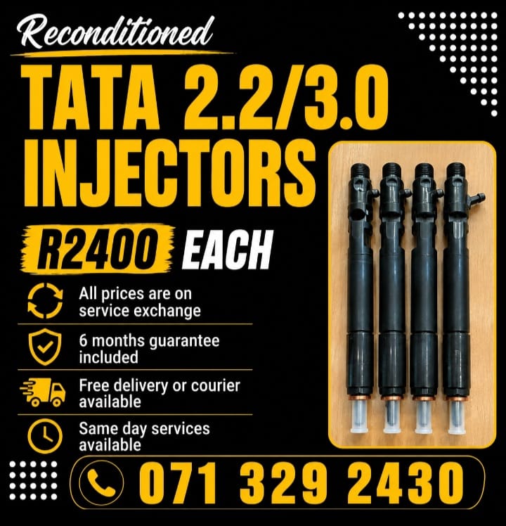 TATA 2.2 AND 3.0 INJECTORS FOR SALE WITH WARRANTY - Private Seller TATA 2.2 AND 3.0 INJECTORS FOR SALE WITH WARRANTY - Private Seller
