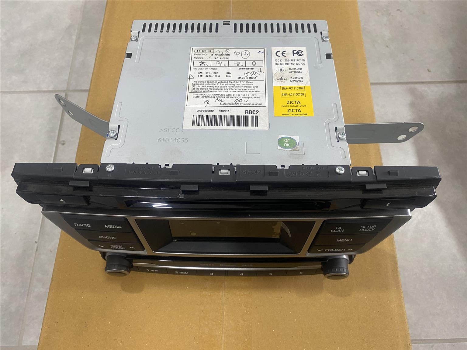 2017 HYUNDAI I20 RADIO FOR SALE. BRAND NEW - Private Seller