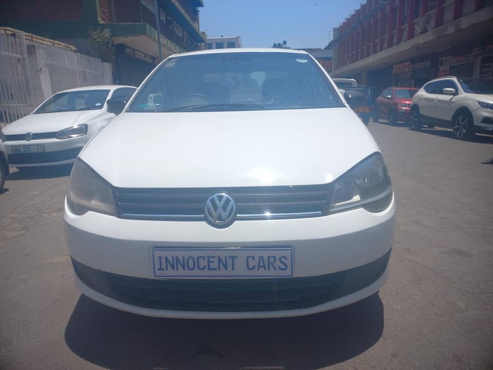 2016 VW POLO VIVO SEDAN 1.4 PETROL ENGINE, MANUAL, WHITE IN COLOR, 82000KM