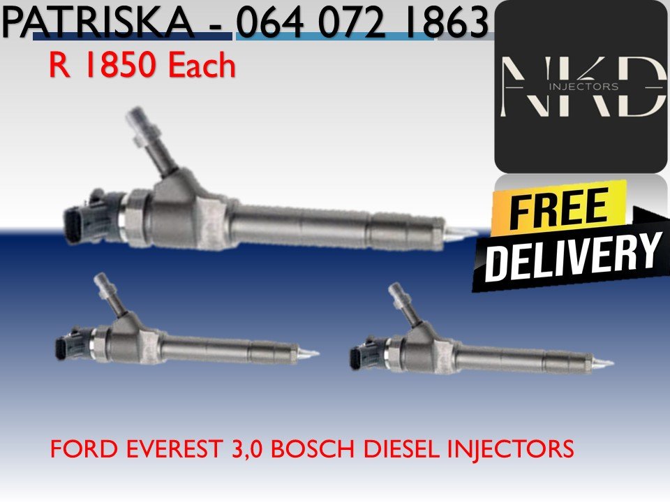 FORD EVEREST 3.0 DIESEL INJECTORS FOR SALE - Private Seller FORD EVEREST 3.0 DIESEL INJECTORS FOR SALE - Private Seller