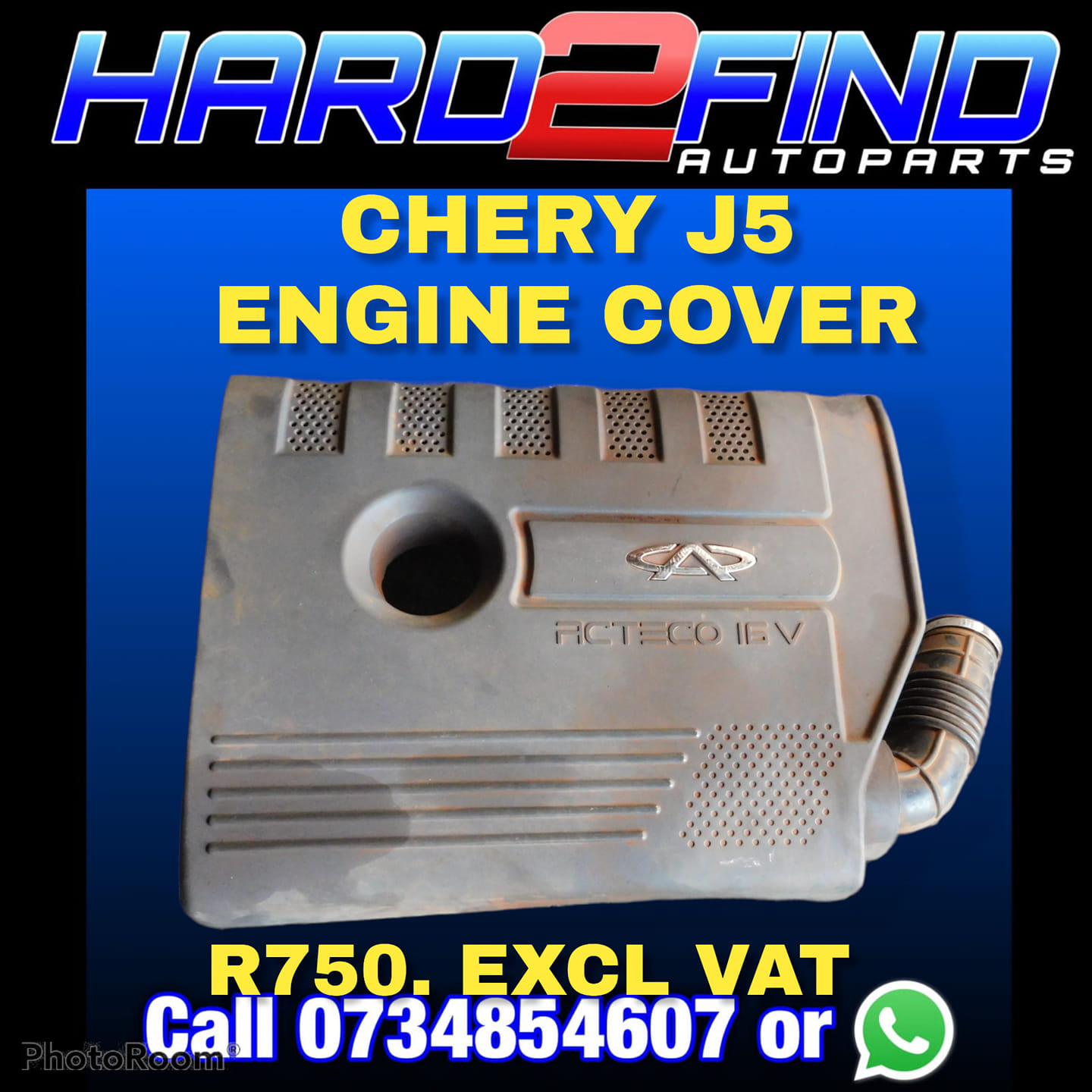 CHERY J5 ENGINE COVER EXCL VAT - Private Seller CHERY J5 ENGINE COVER EXCL VAT - Private Seller
