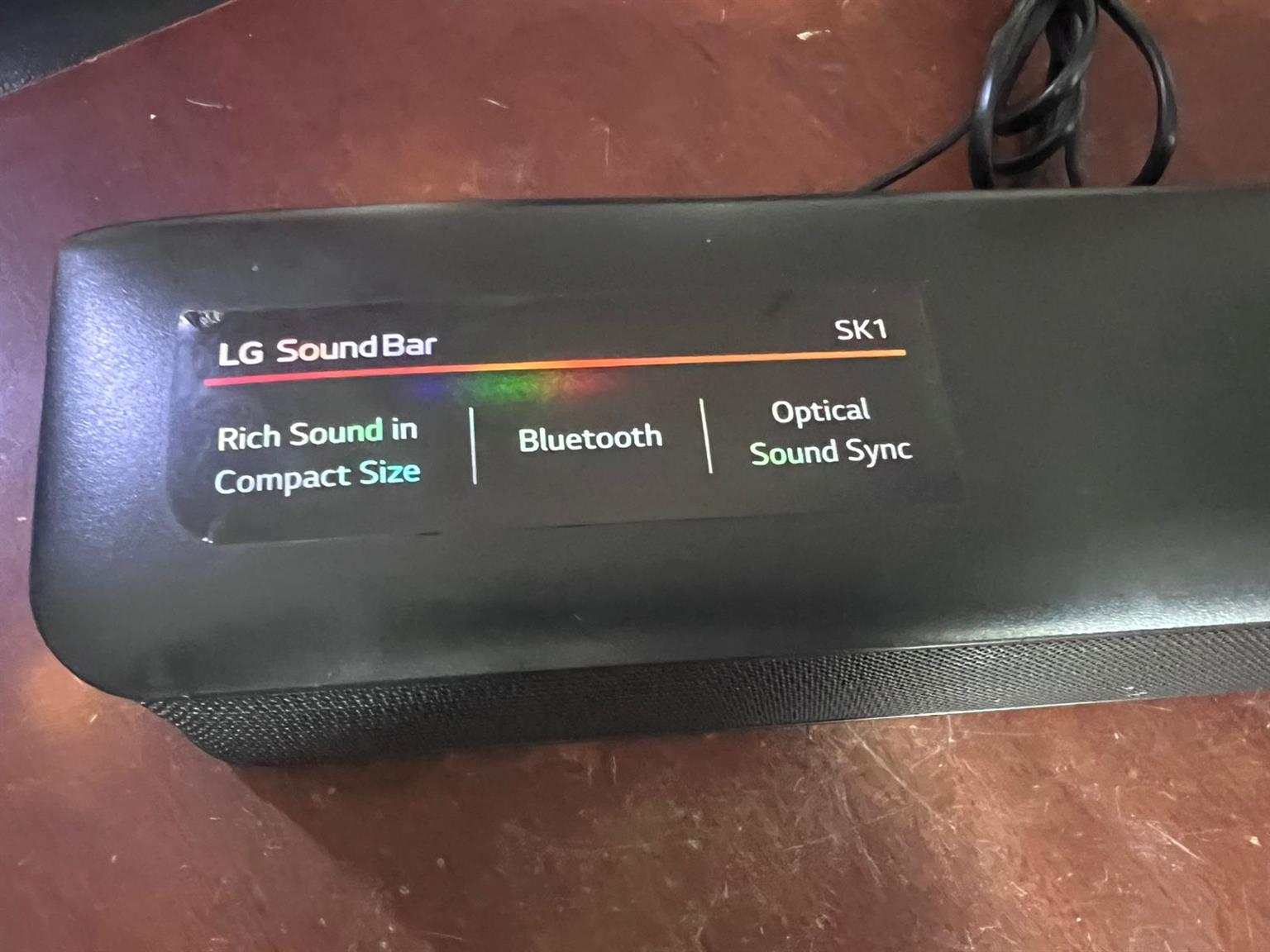 LG Soundbar SK1