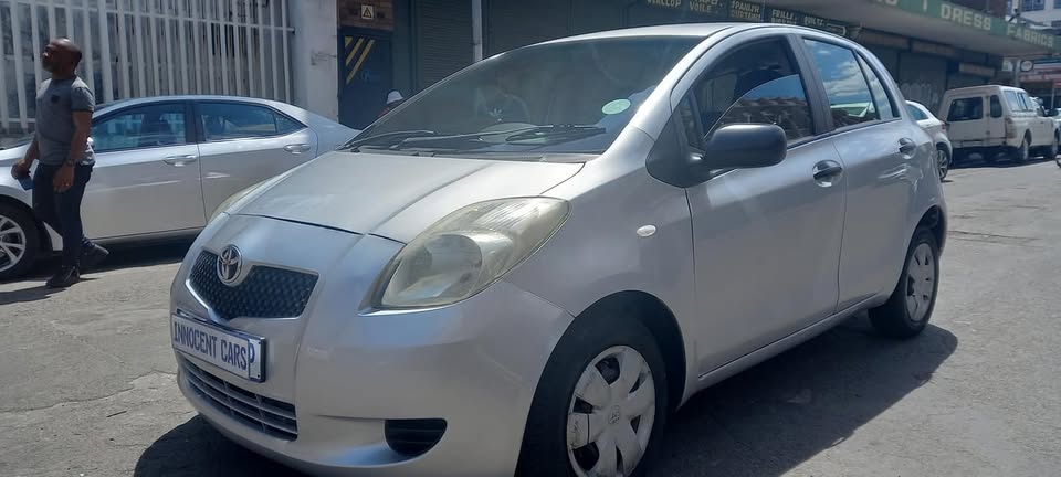 2007 TOYOTA YARIS T3 PETROL, MANUAL, SILVER, 96000KM