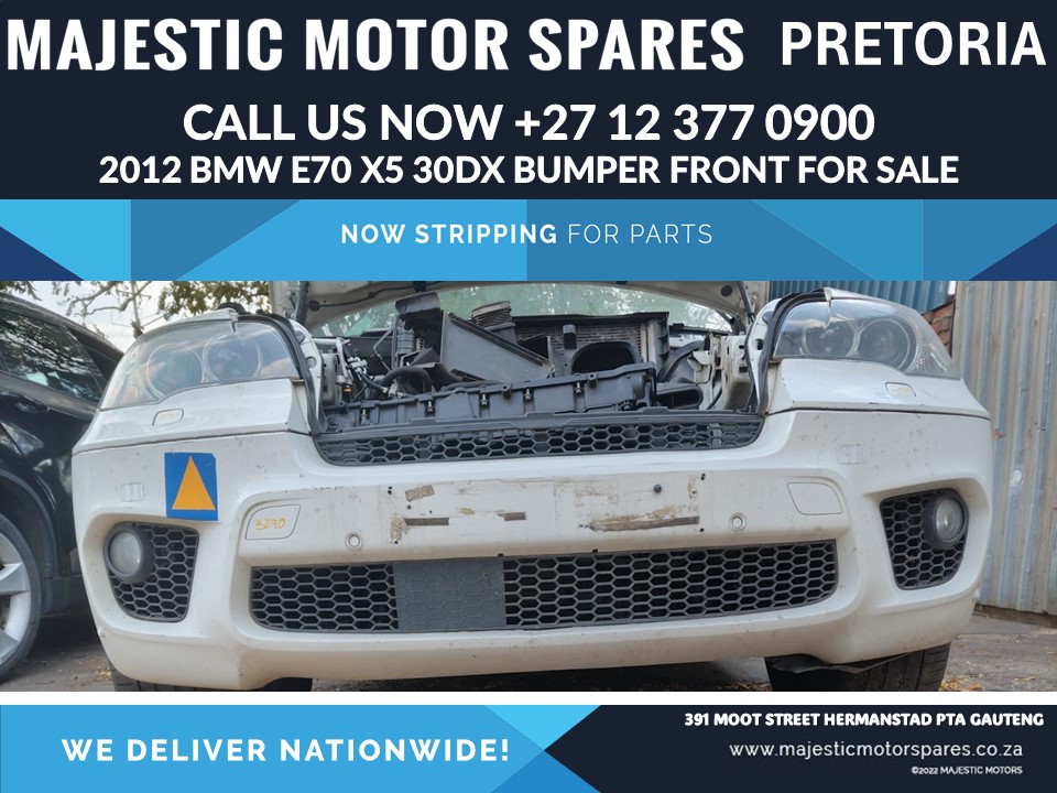 BMW X5 E70 30dx bumper front for sale used - Private Seller BMW X5 E70 30dx bumper front for sale used - Private Seller