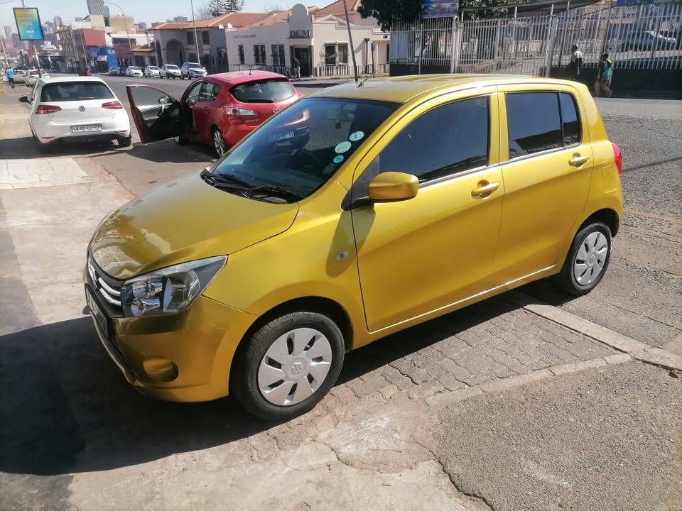 2015 Suzuki Celerio 1.0 GLS Hatchback with a leather seat and Service book