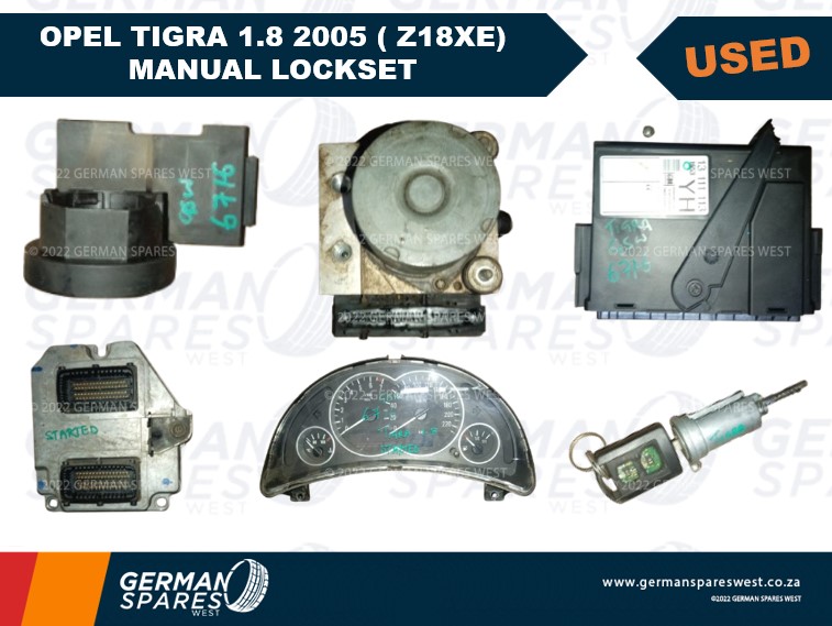 Opel Tigra 1.8 2005 ( Z18XE ) USED Manual Lockset for sale - Private Seller Opel Tigra 1.8 2005 ( Z18XE ) USED Manual Lockset for sale - Private Seller