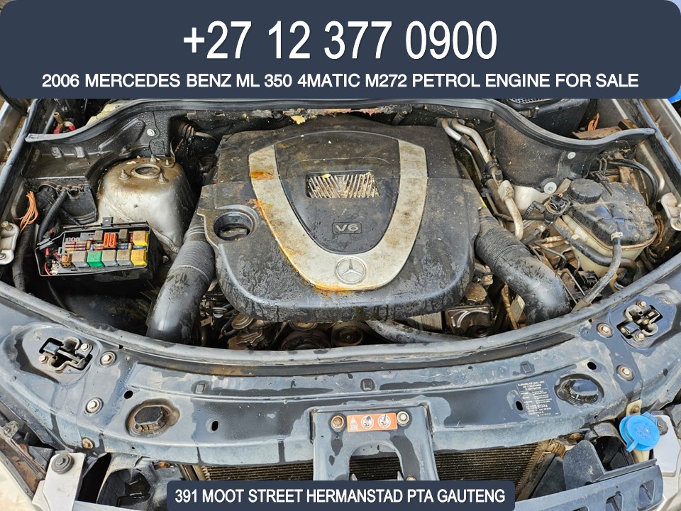 MERCEDES BENZ 4MATIC M272 V6 3.5 L petrol engine for sale