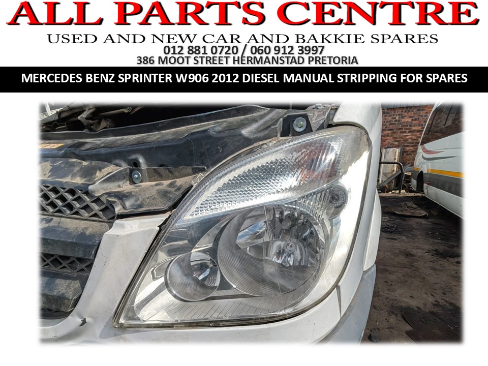 Mercedes Benz Sprinter W906 2012 Headlights for sale – Used Mercedes Benz Sprinter W906 2012 Headlights for sale – Used