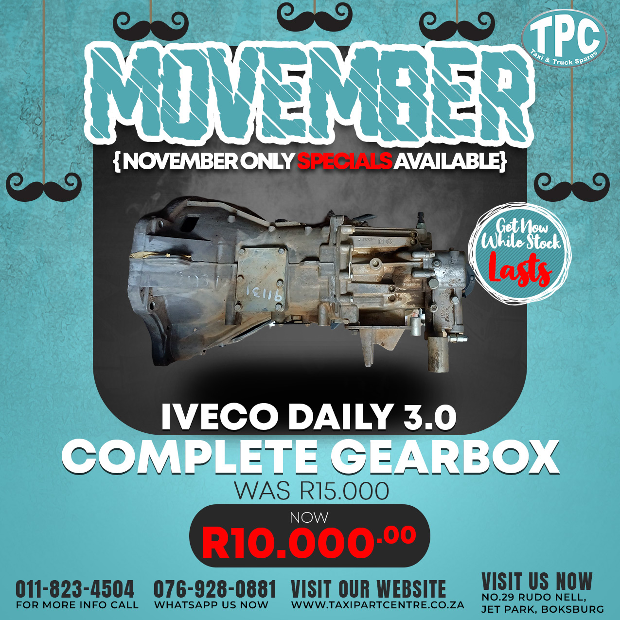 Iveco Daily 3.0 Complete Gearbox - Private Seller Iveco Daily 3.0 Complete Gearbox - Private Seller