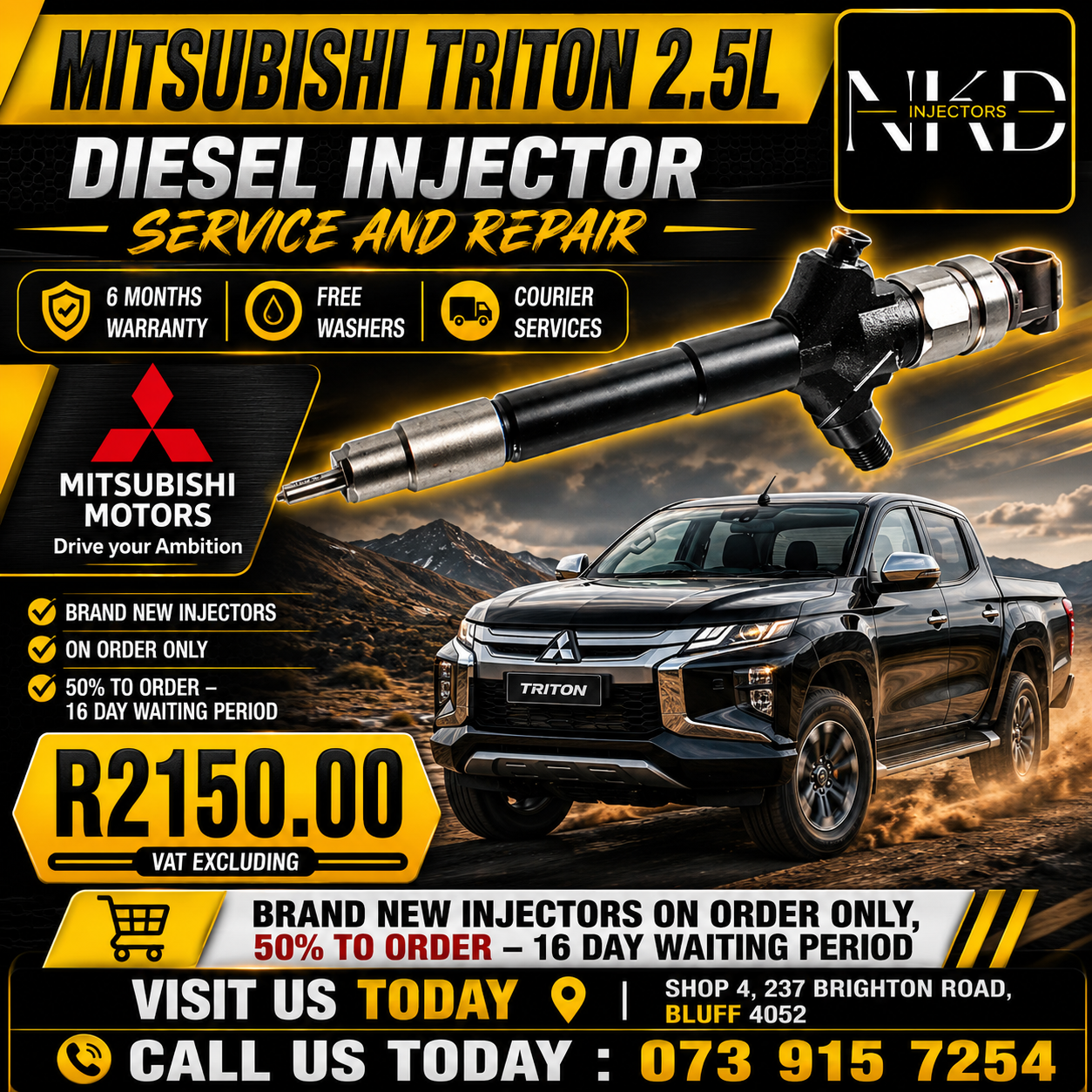 Repair_Mitsusbshi_Trition_2.5L_Injectors - Private Seller Repair_Mitsusbshi_Trition_2.5L_Injectors - Private Seller