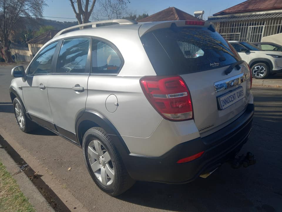 2014 CHEVROLET CAPTIVA 2.4 ENGINE PETROL, AUTOMATIC, MILEAGE  SILVER COLOR