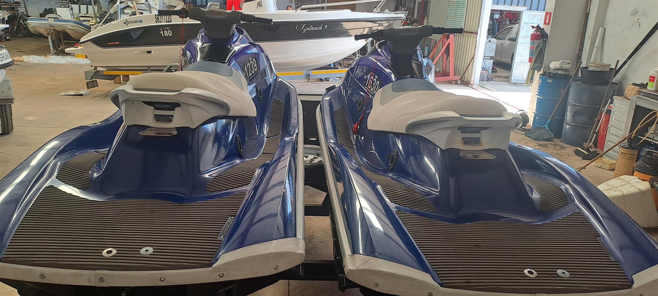 2 x VX 1100 Jet ski's and trailer