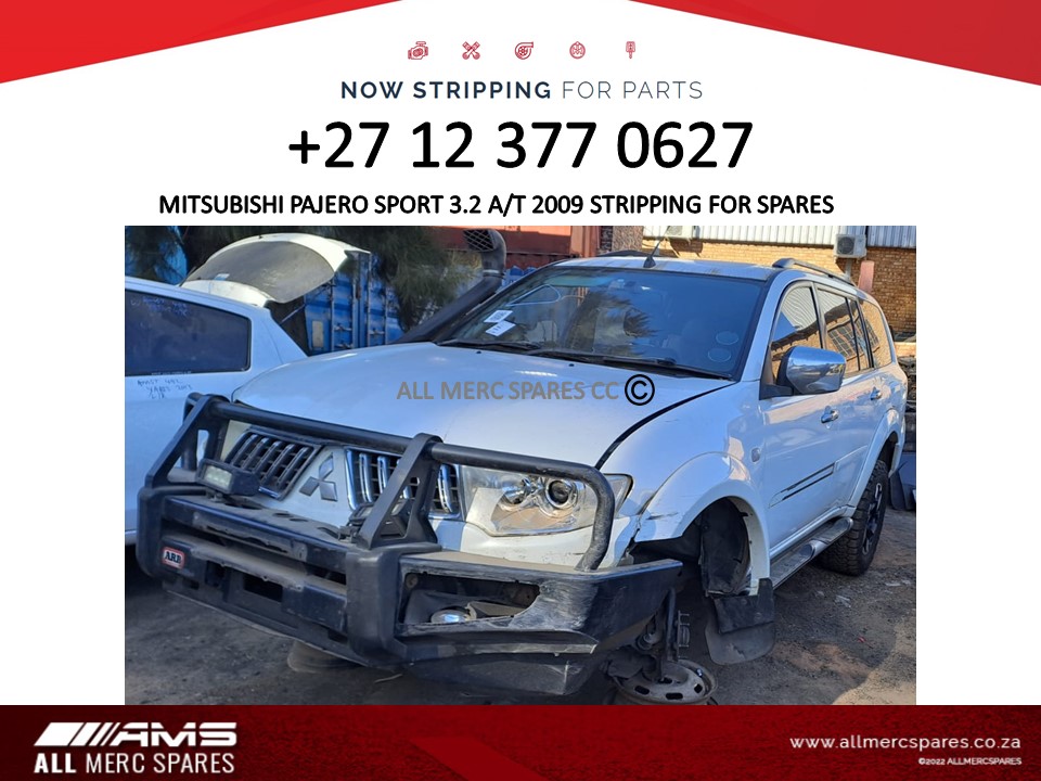 2009 Mitsubishi Pajero Sport 3.2 stripping for spares - Private Seller