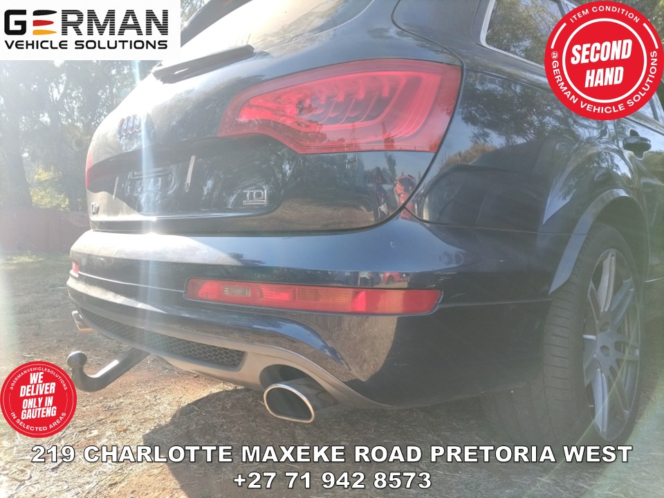 Audi Q7 3.0 tdi quattro facelift rear bumper for sale - Private Seller