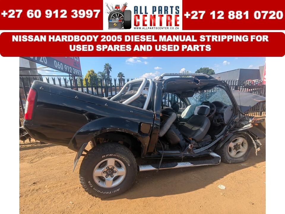 used 2005 Nissan Hardbody stripping for used spares and used parts
