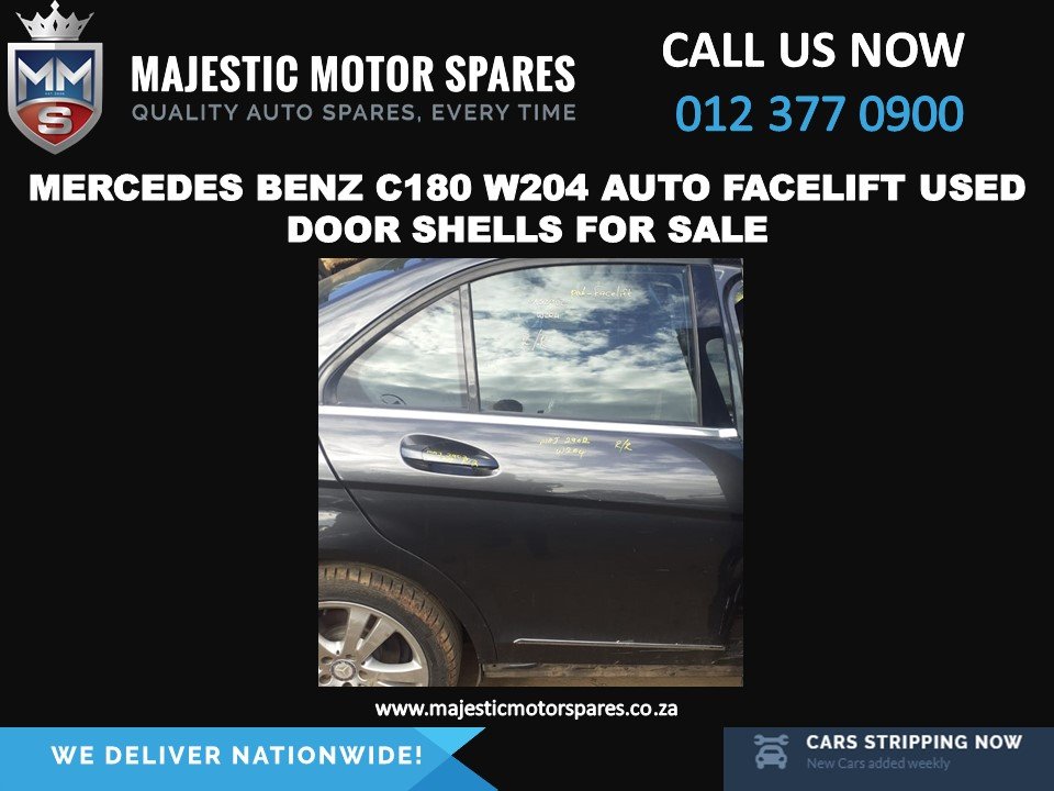 Merc Mercedes Benz C180 W204 Facelift car door shell used for sale - Private Seller Merc Mercedes Benz C180 W204 Facelift car door shell used for sale - Private Seller