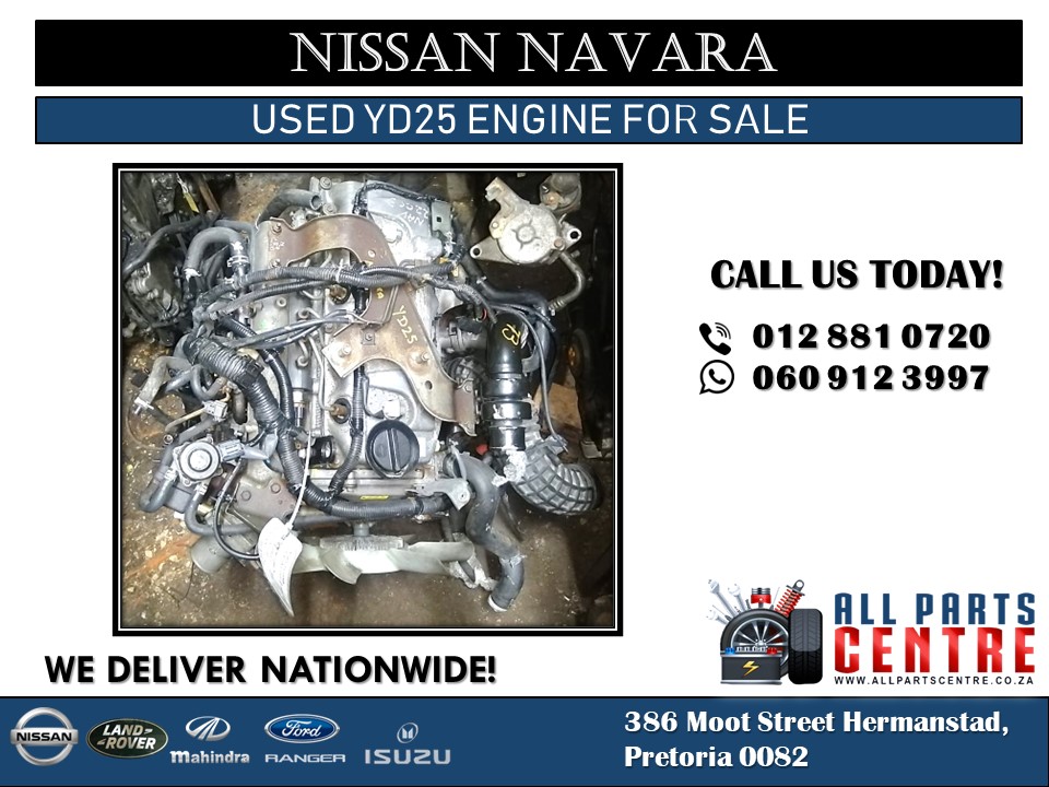 Nissan Navara Used YD25 Engine for Sale - Private Seller Nissan Navara Used YD25 Engine for Sale - Private Seller