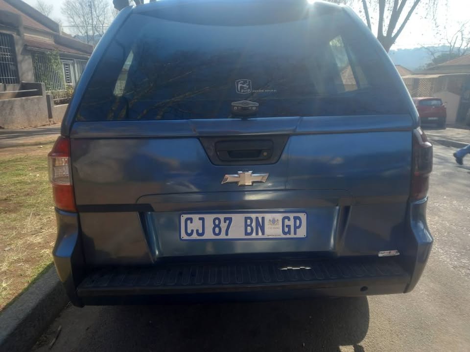 2014 CHEVROLET UTILITY BAKKIE 1.4 DIESEL, MANUAL, BLUE, 105000KMS