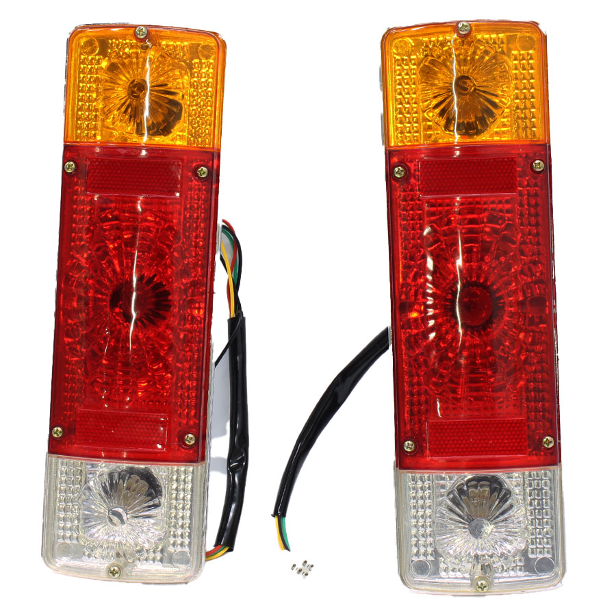 Universal Bakkie/Trailer Light Fitting – Amber/red/clear – 300x90mm (pair)