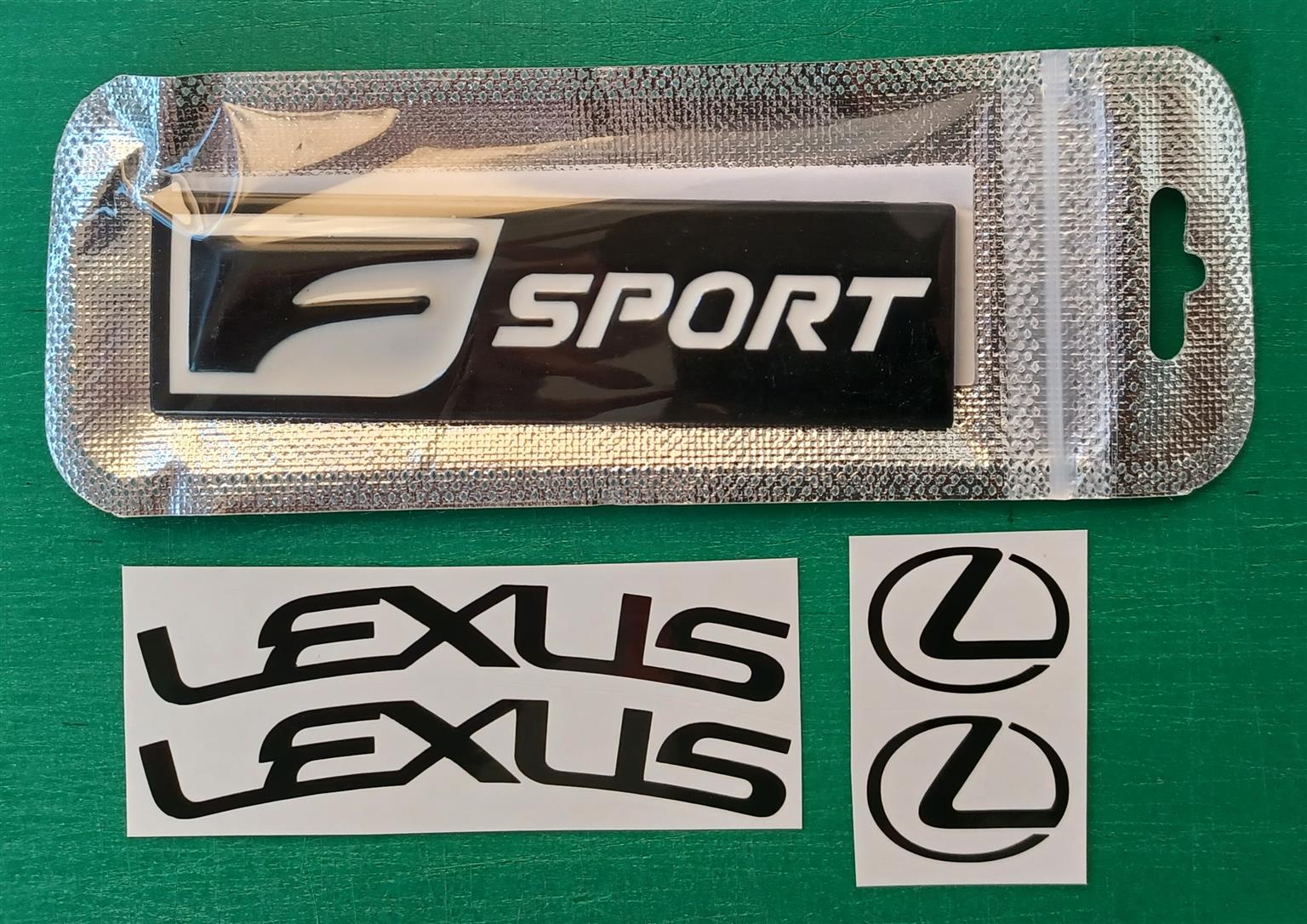 Lexus F Sport fender badges emblems - Private Seller