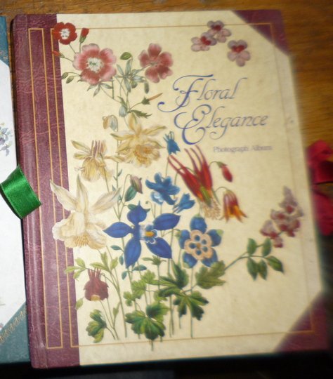 2 Photograph Albums - Victorian Reflections & Floral Elegance