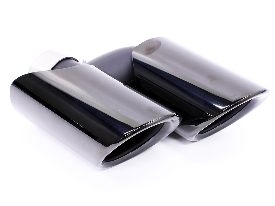 Anodized Smoke Design Double Tailpipe Suitable for Porsche Macan