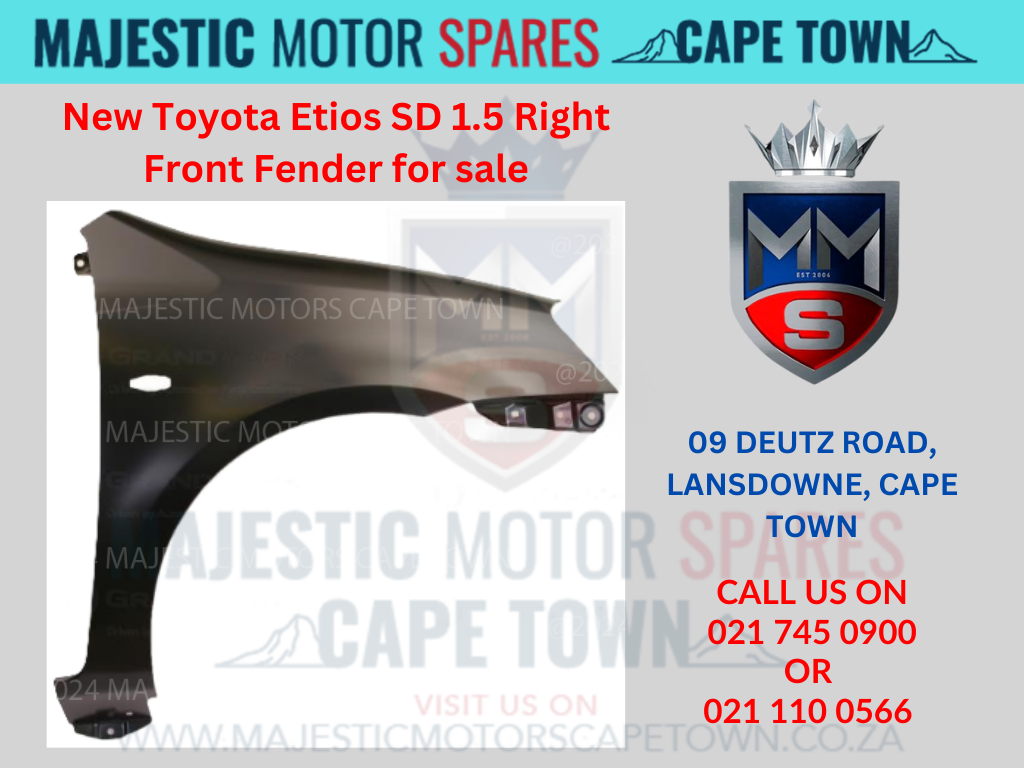 Toyota Etios Right Front Fender - Private Seller Toyota Etios Right Front Fender - Private Seller