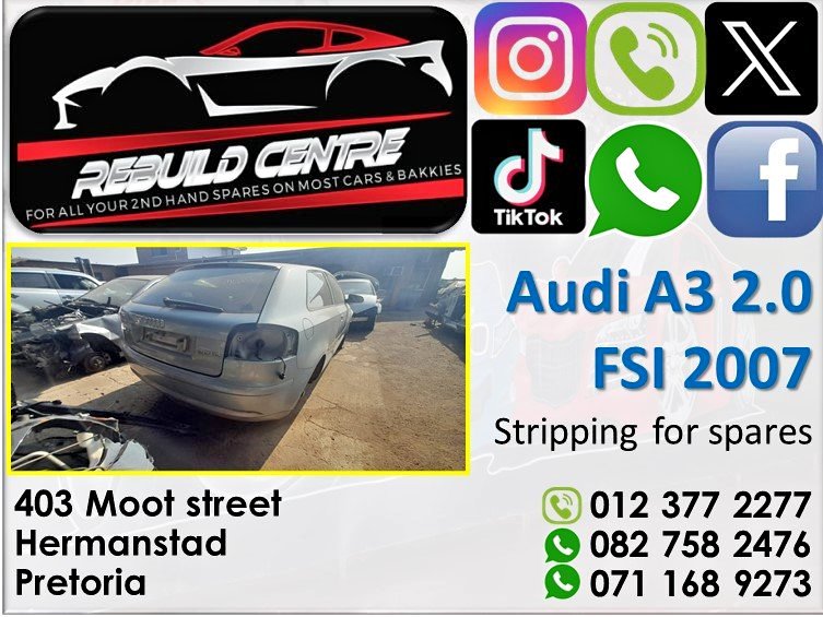 Audi A3 2.0 stripping for parts. - Private Seller Audi A3 2.0 stripping for parts. - Private Seller