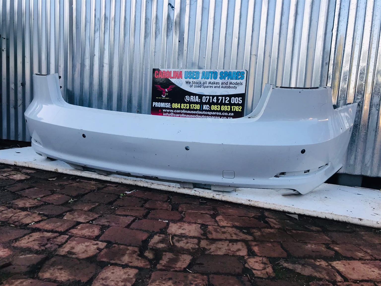 Audi A3 S-Line sedan rear/back bumper - Private Seller Audi A3 S-Line sedan rear/back bumper - Private Seller